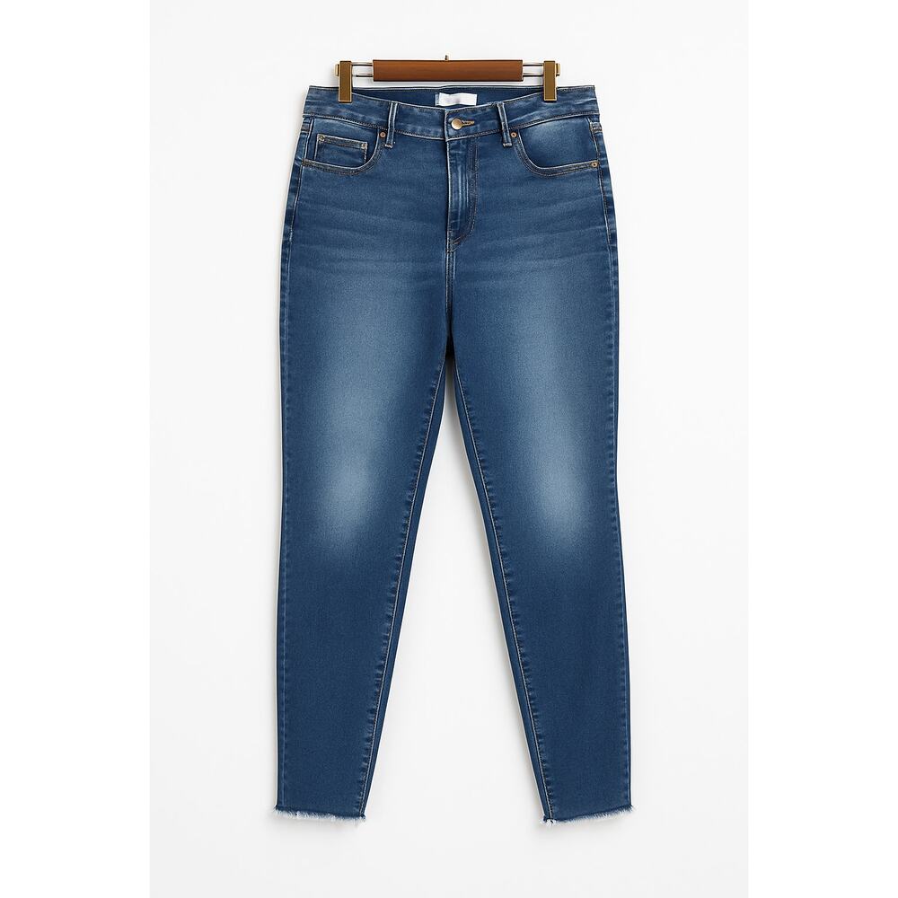 Good American Women's Good Legs Skinny Jeans Mid-Rise Blue655 Size 15